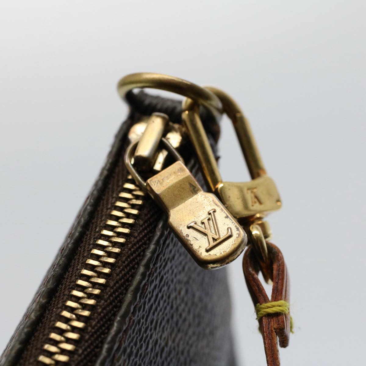 LOUIS VUITTON Monogram Pochette Accessoires Pouch M51980 LV 55523