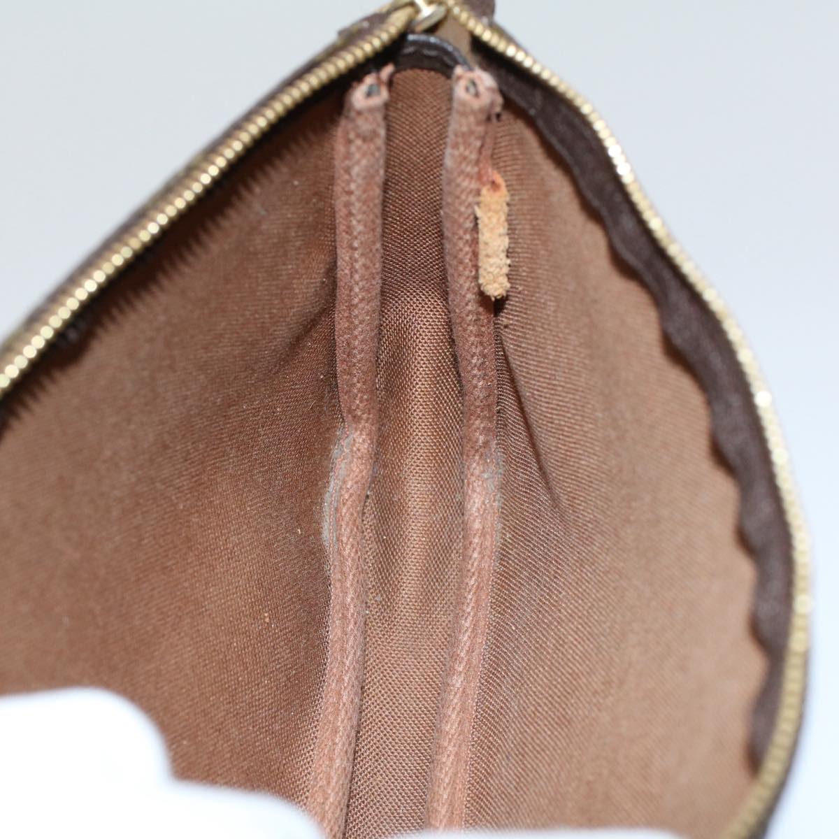 LOUIS VUITTON Monogram Pochette Accessoires Pouch M51980 LV 55523