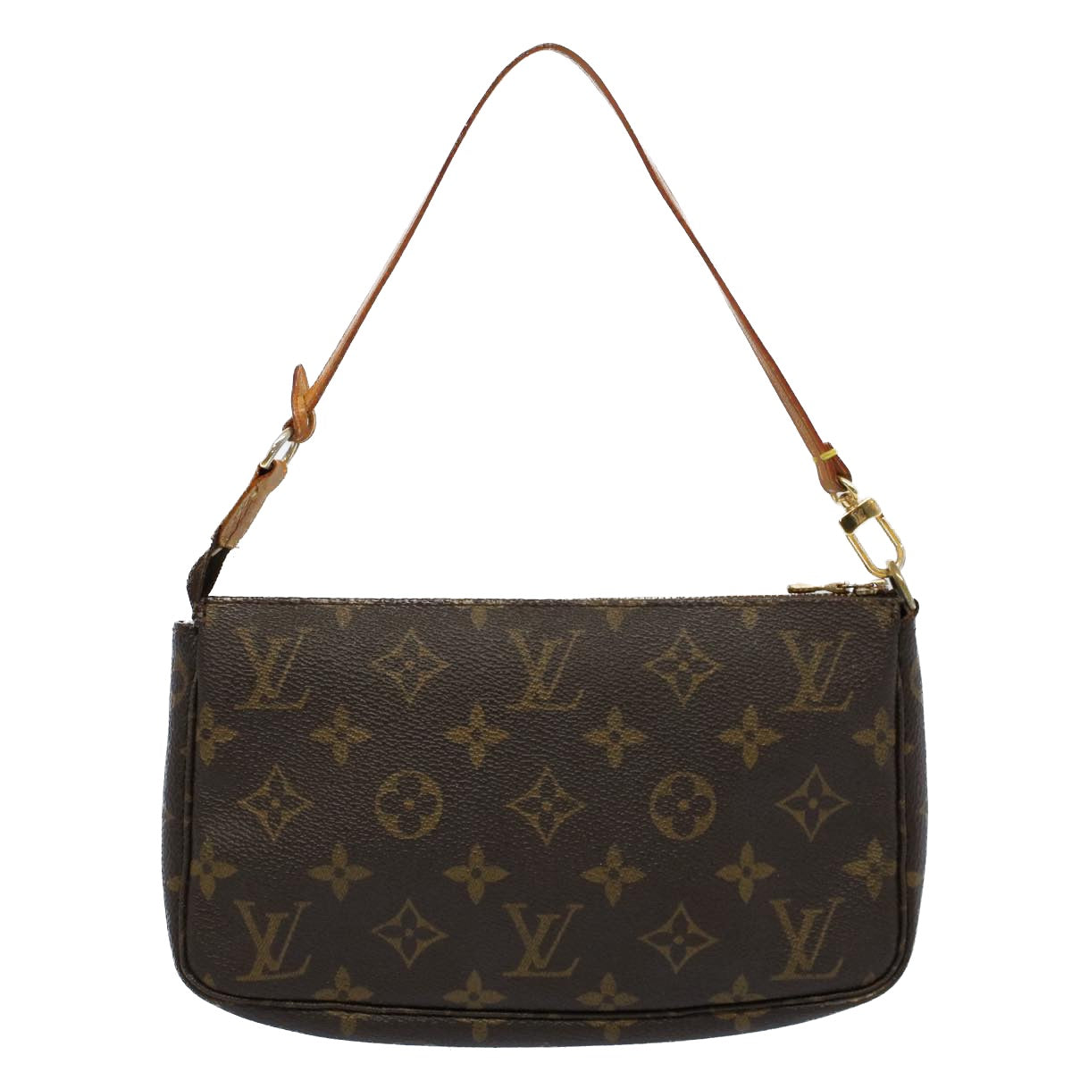 LOUIS VUITTON Monogram Pochette Accessoires Pouch M51980 LV 55523