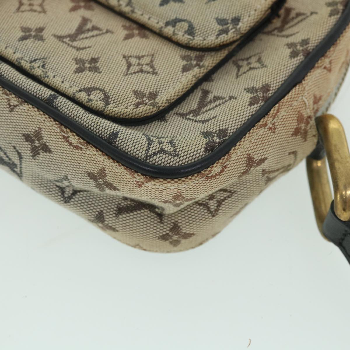 LOUIS VUITTON Monogram Mini Juliet MM Shoulder Bag Blue M92004 LV 55527