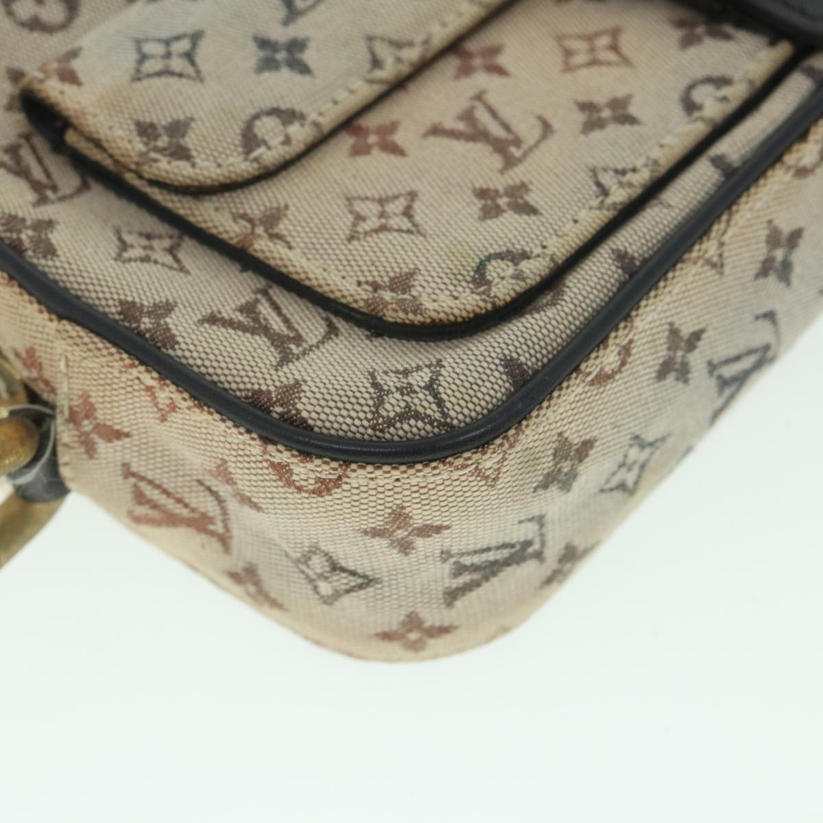 LOUIS VUITTON Monogram Mini Juliet MM Shoulder Bag Blue M92004 LV 55527