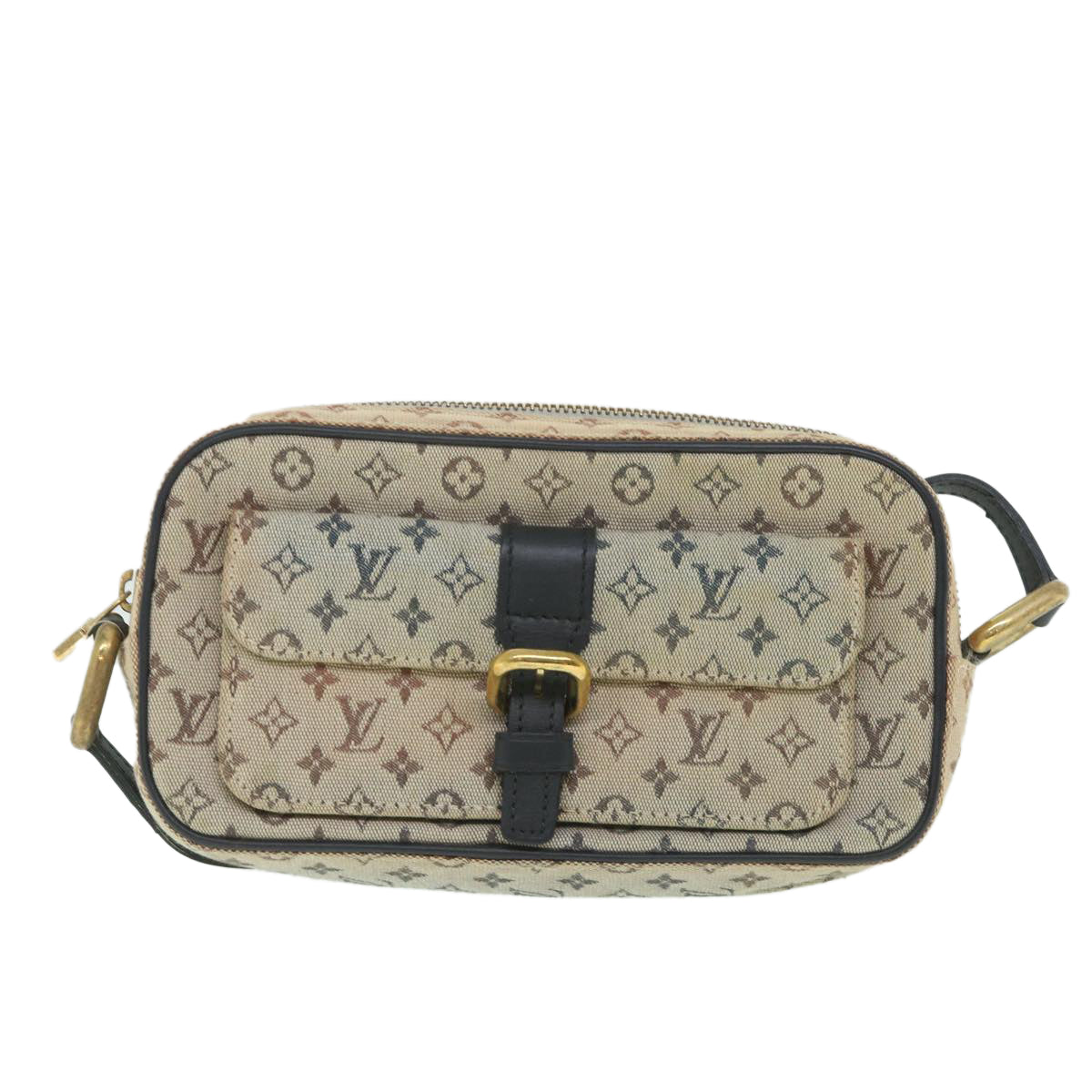 LOUIS VUITTON Monogram Mini Juliet MM Shoulder Bag Blue M92004 LV 55527