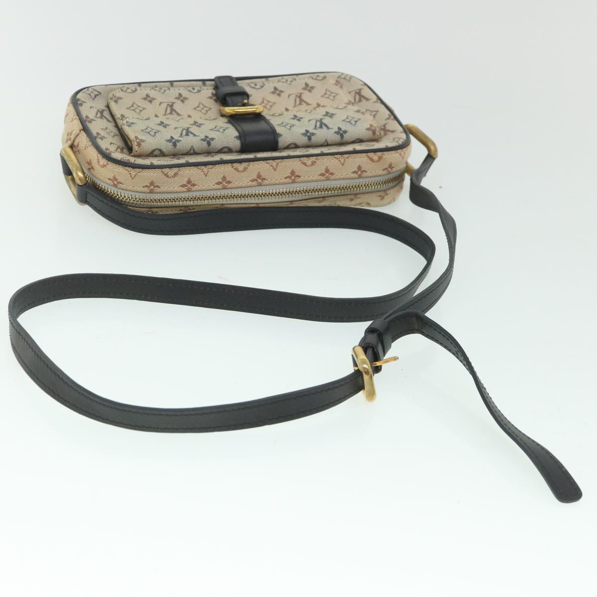LOUIS VUITTON Monogram Mini Juliet MM Shoulder Bag Blue M92004 LV 55527