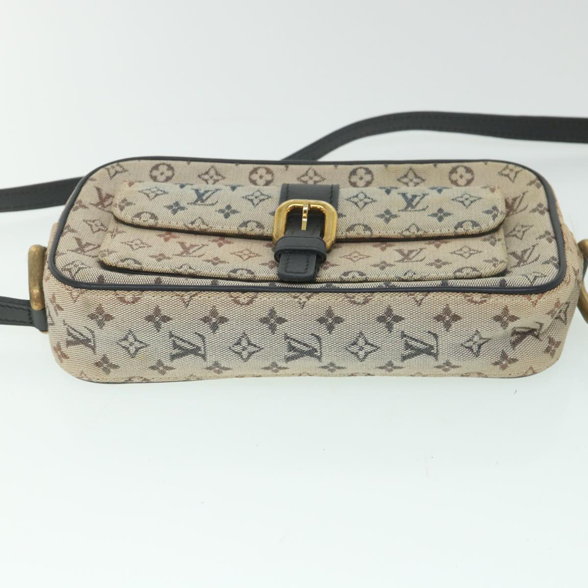 LOUIS VUITTON Monogram Mini Juliet MM Shoulder Bag Blue M92004 LV 55527