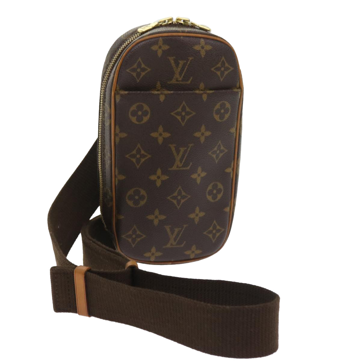 LOUIS VUITTON Monogram Pochette Gange Shoulder Bag M51870 LV 55528