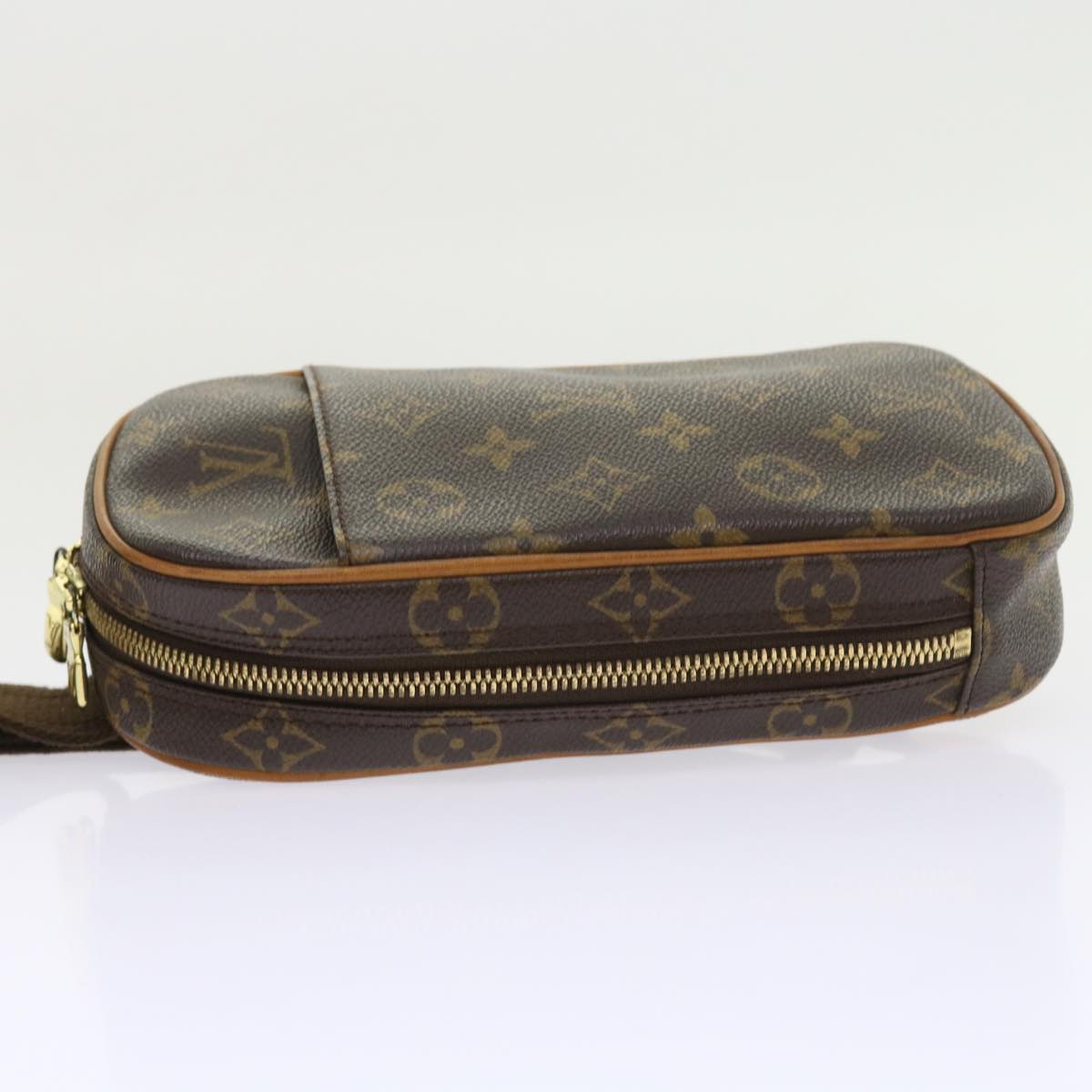 LOUIS VUITTON Monogram Pochette Gange Shoulder Bag M51870 LV 55528