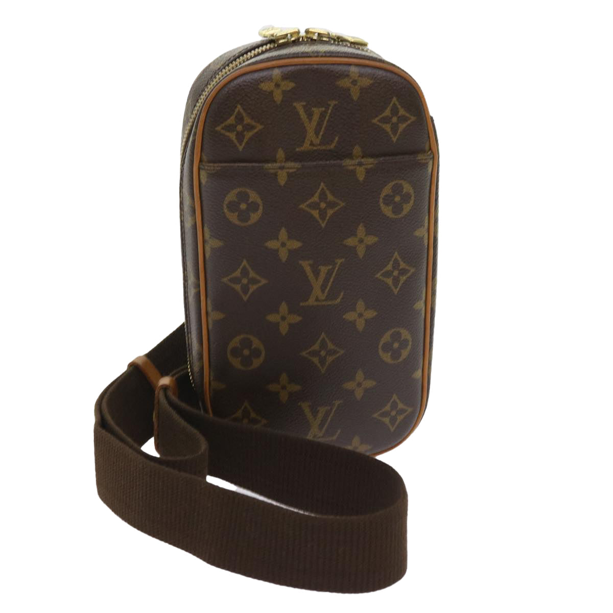LOUIS VUITTON Monogram Pochette Gange Shoulder Bag M51870 LV 55530