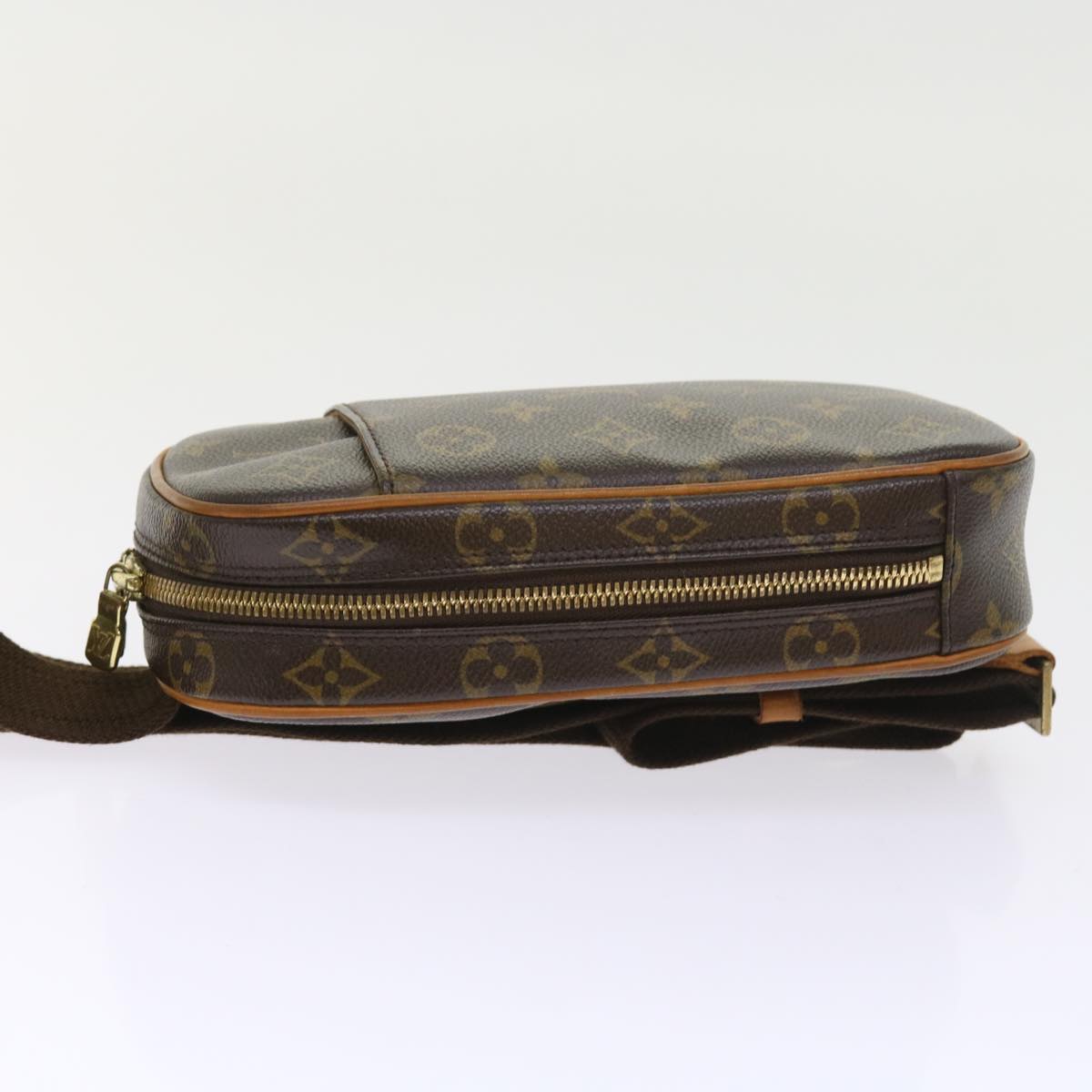 LOUIS VUITTON Monogram Pochette Gange Shoulder Bag M51870 LV 55530