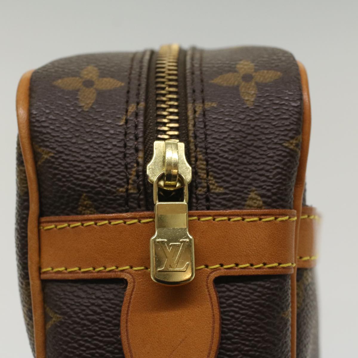 LOUIS VUITTON Monogram Compiegne 28 Clutch Bag M51845 LV 55535