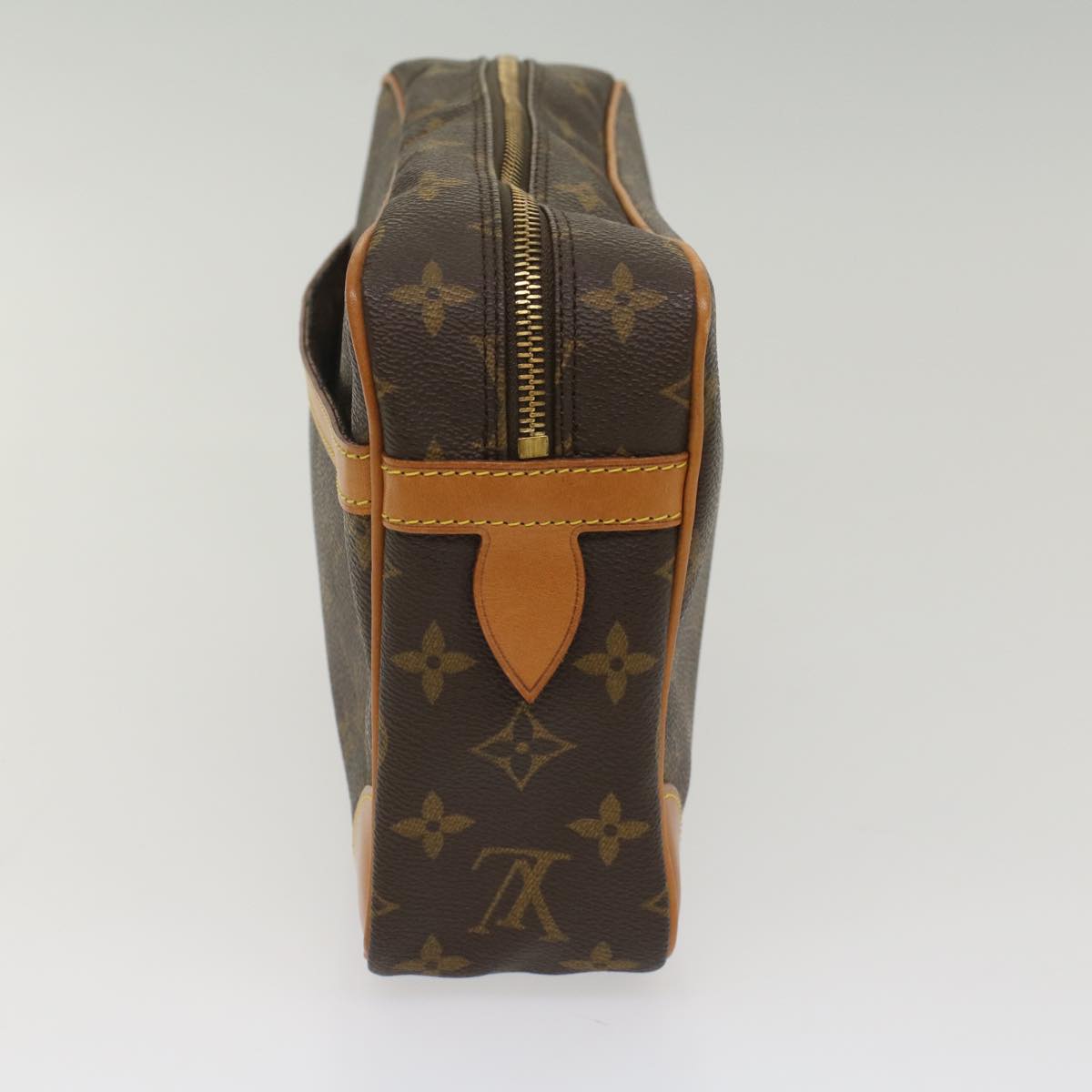 LOUIS VUITTON Monogram Compiegne 28 Clutch Bag M51845 LV 55535