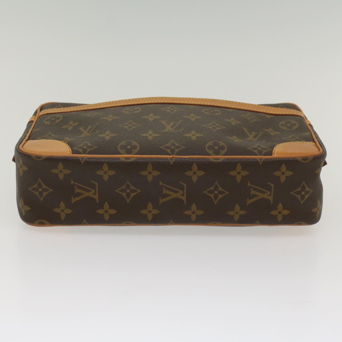 LOUIS VUITTON Monogram Compiegne 28 Clutch Bag M51845 LV 55535