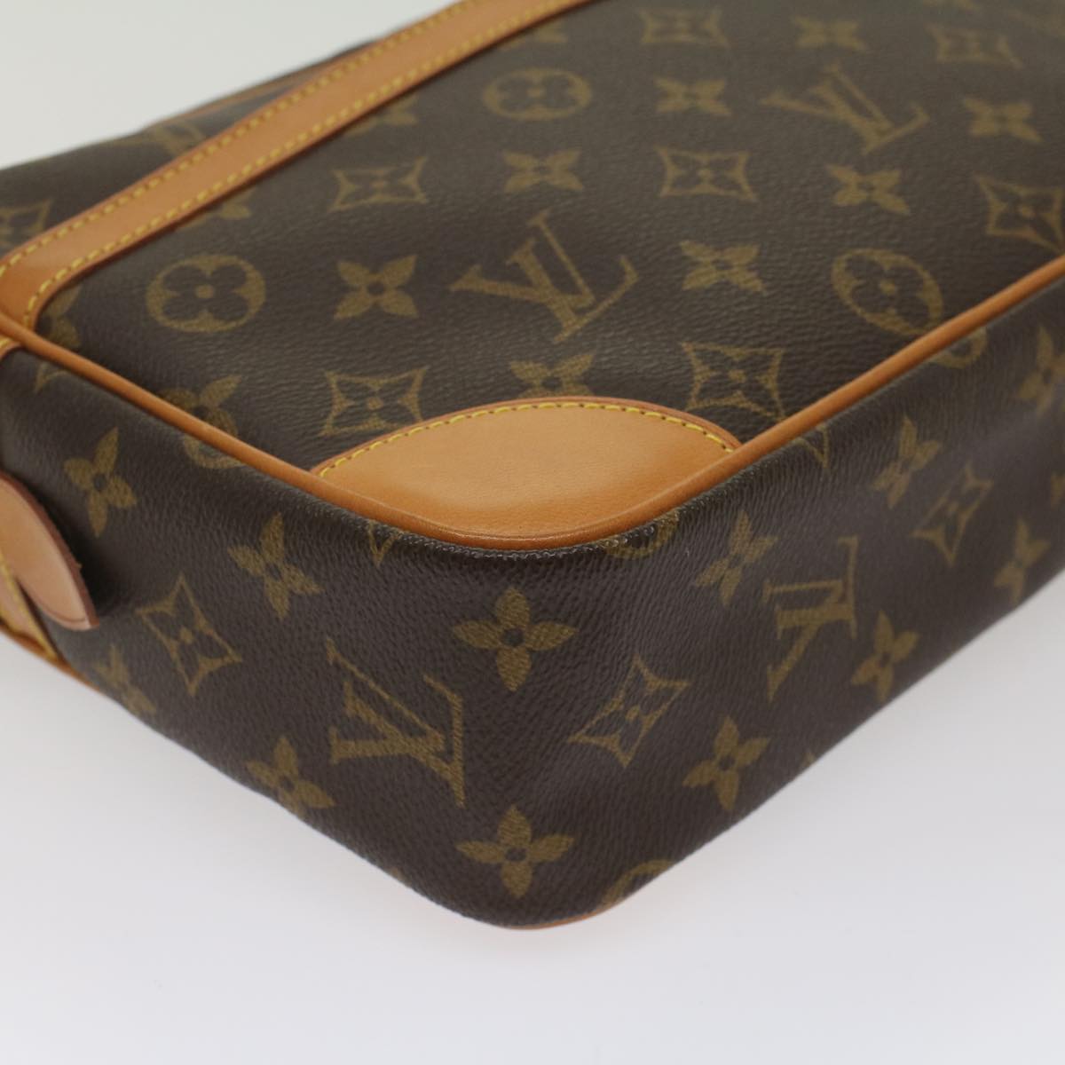 LOUIS VUITTON Monogram Compiegne 28 Clutch Bag M51845 LV 55535