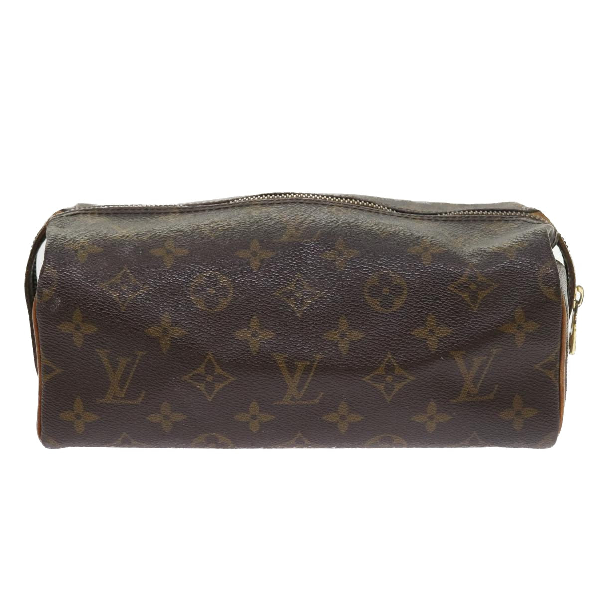 LOUIS VUITTON Monogram Trousse Patte Pression Cosmetic Pouch M47636 55539