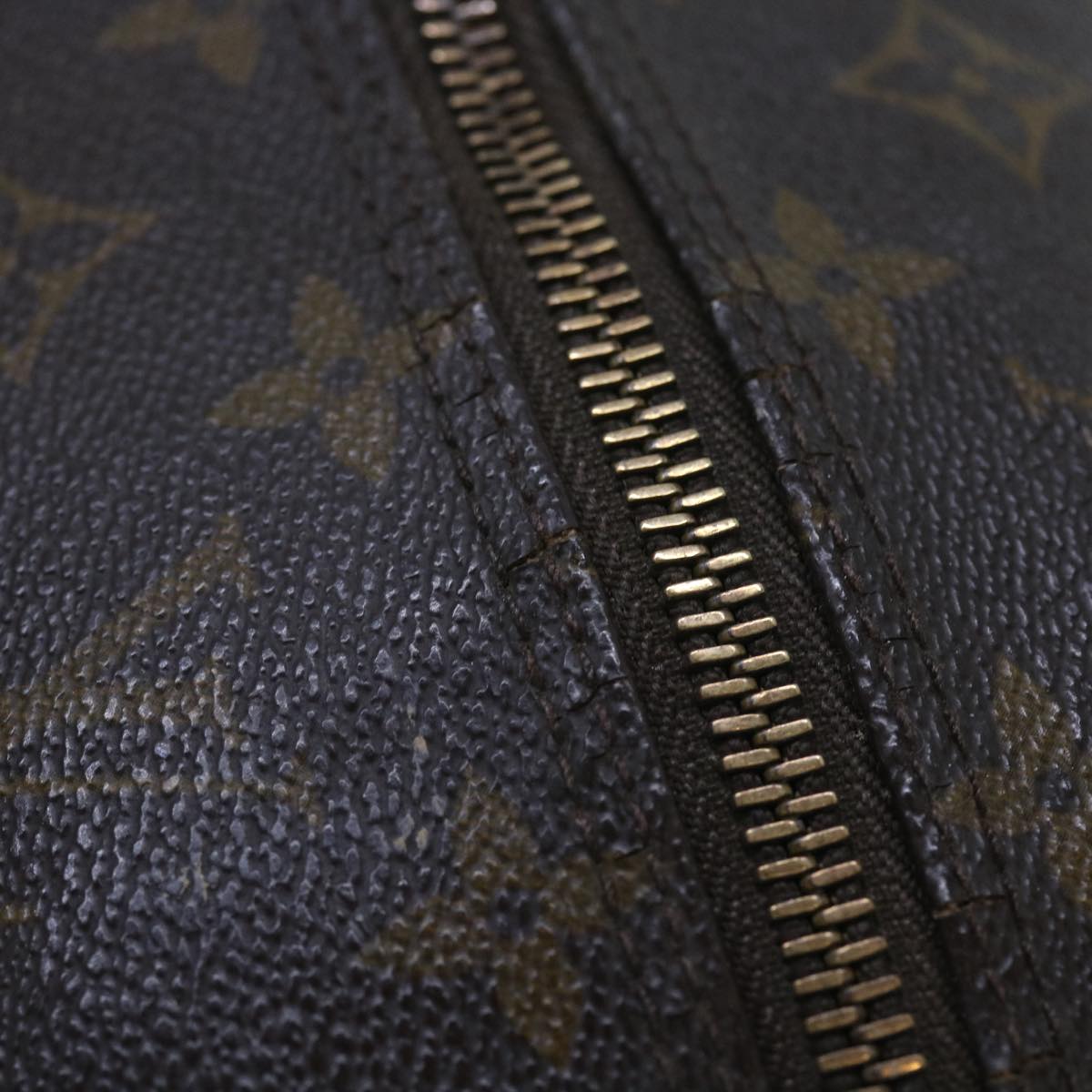 LOUIS VUITTON Monogram Trousse Patte Pression Cosmetic Pouch M47636 55539