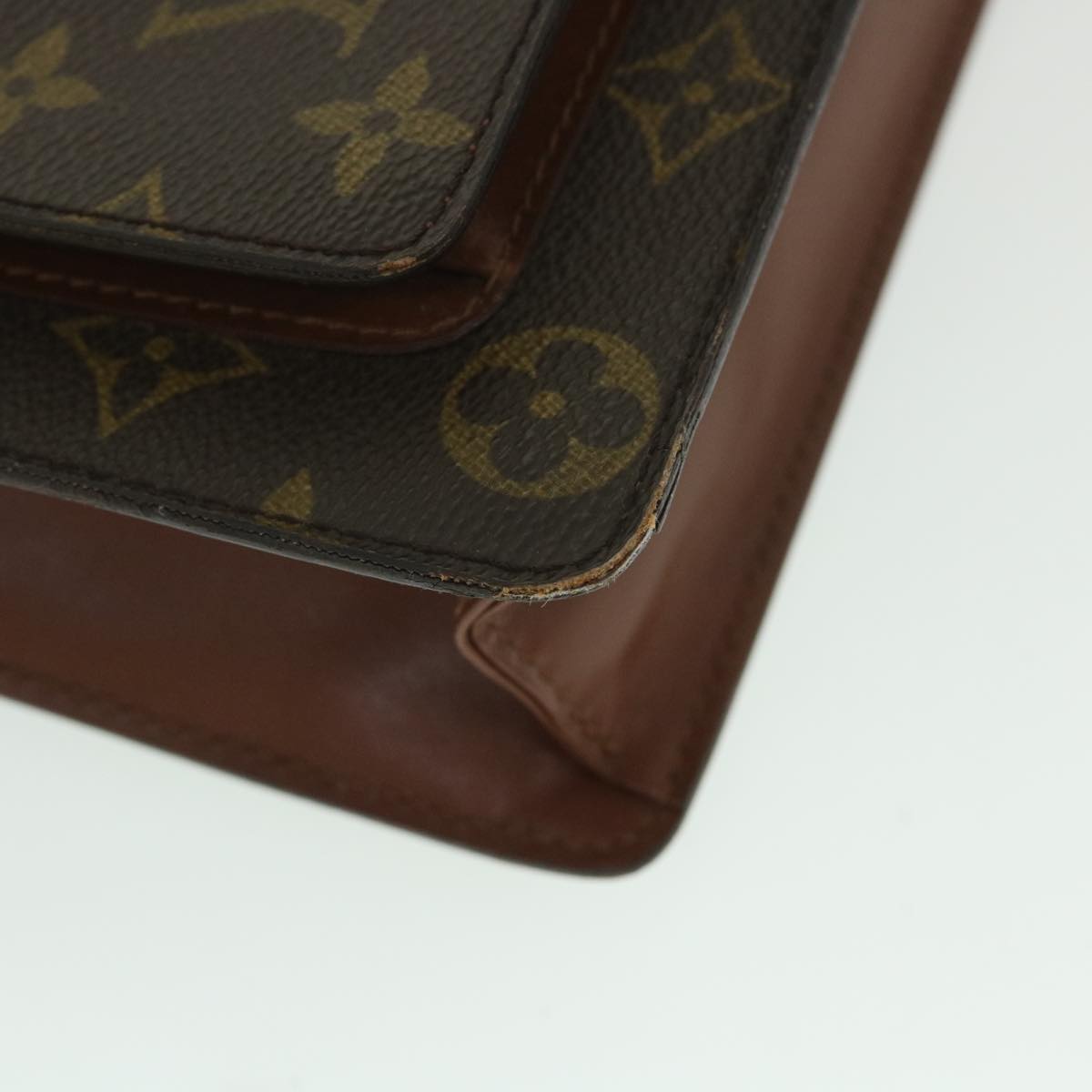 LOUIS VUITTON Monogram Monceau 28 Hand Bag 2way M51185 LV 55540