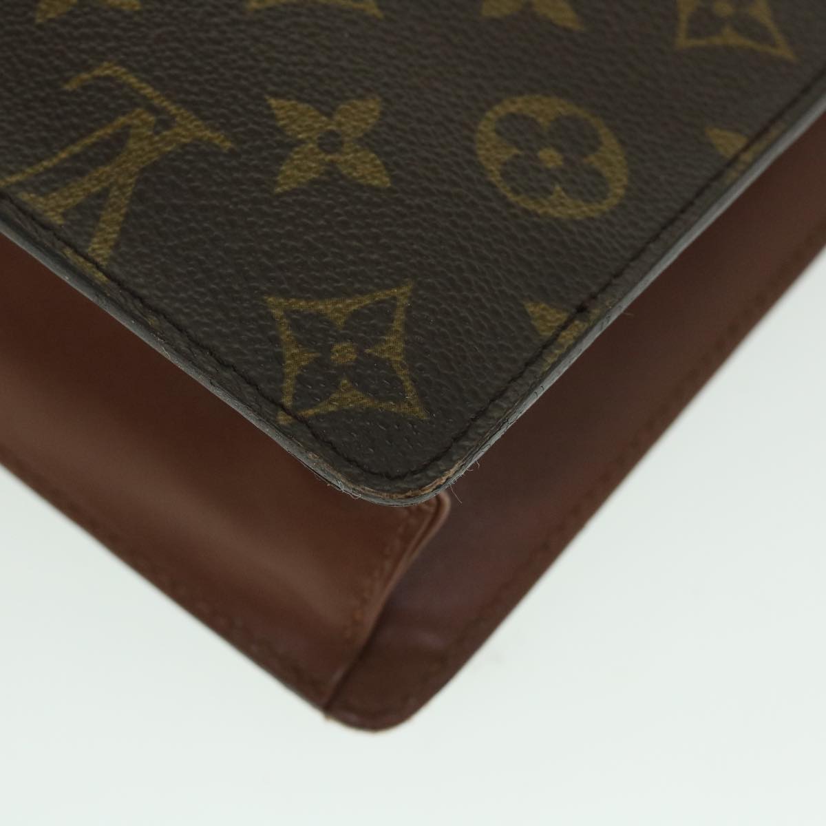 LOUIS VUITTON Monogram Monceau 28 Hand Bag 2way M51185 LV 55540