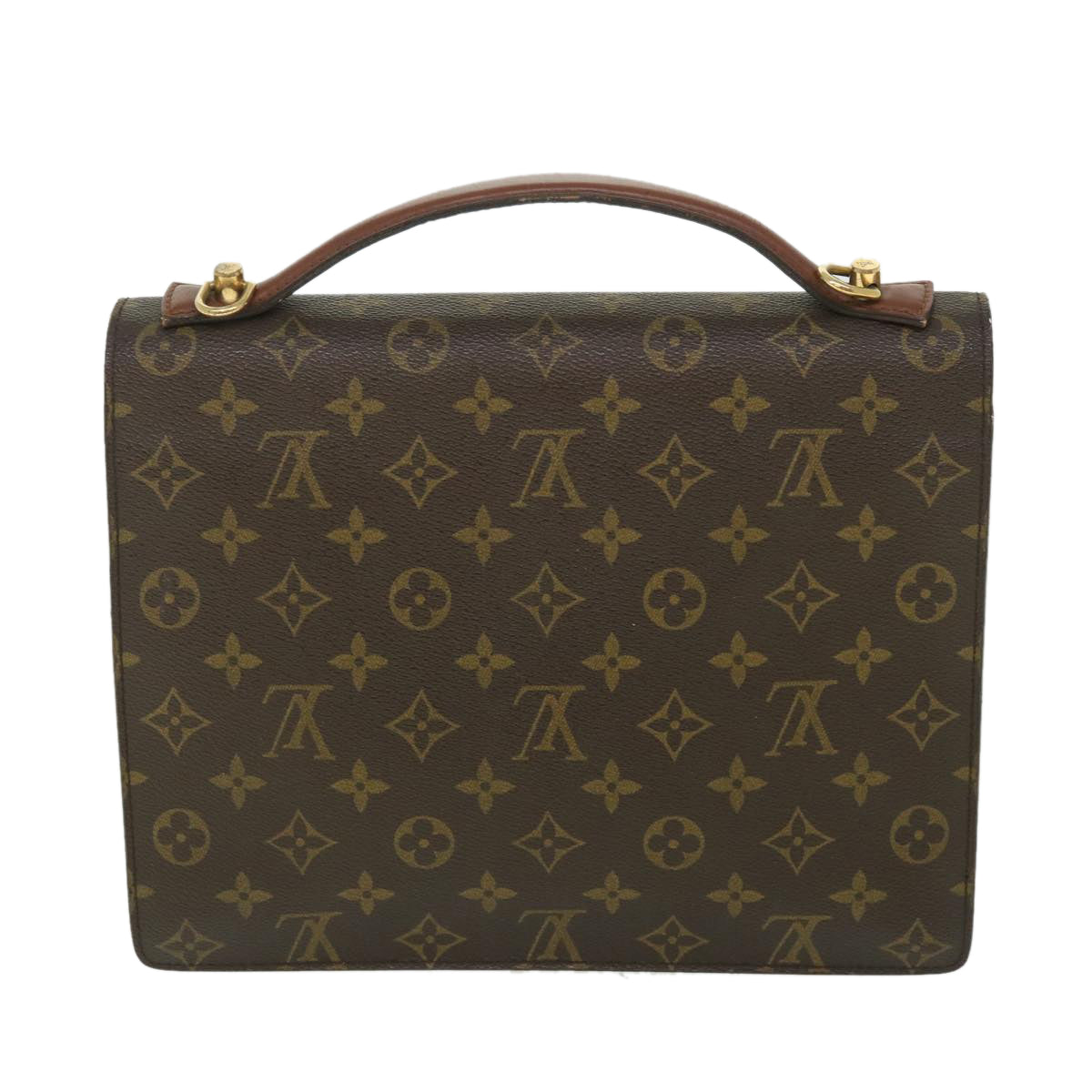 LOUIS VUITTON Monogram Monceau 28 Hand Bag 2way M51185 LV 55540