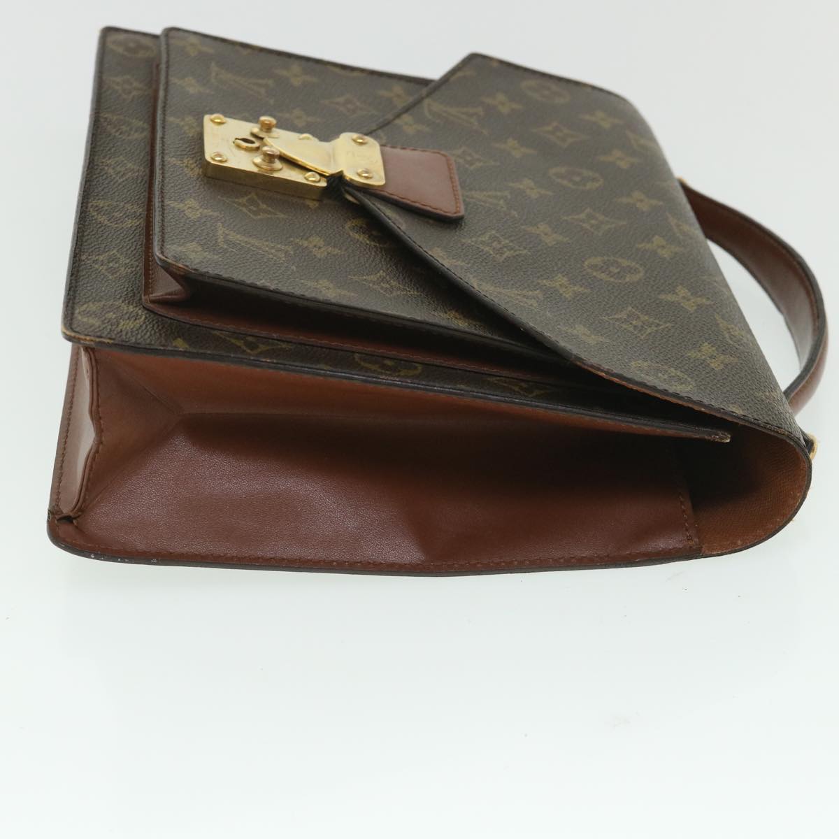 LOUIS VUITTON Monogram Monceau 28 Hand Bag 2way M51185 LV 55540