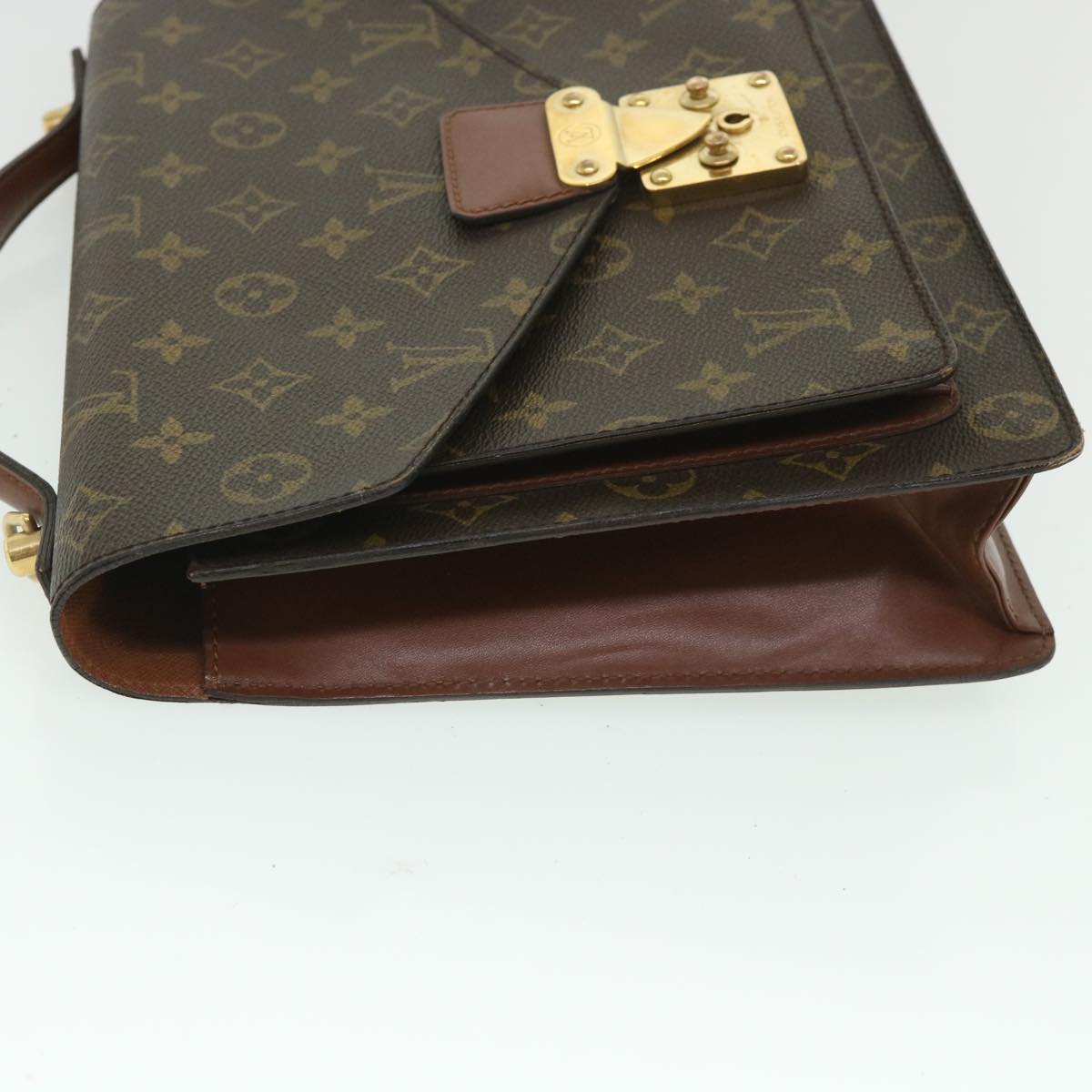 LOUIS VUITTON Monogram Monceau 28 Hand Bag 2way M51185 LV 55540