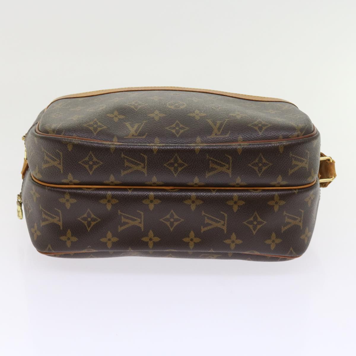 LOUIS VUITTON Monogram Reporter PM Shoulder Bag M45254 LV 55541