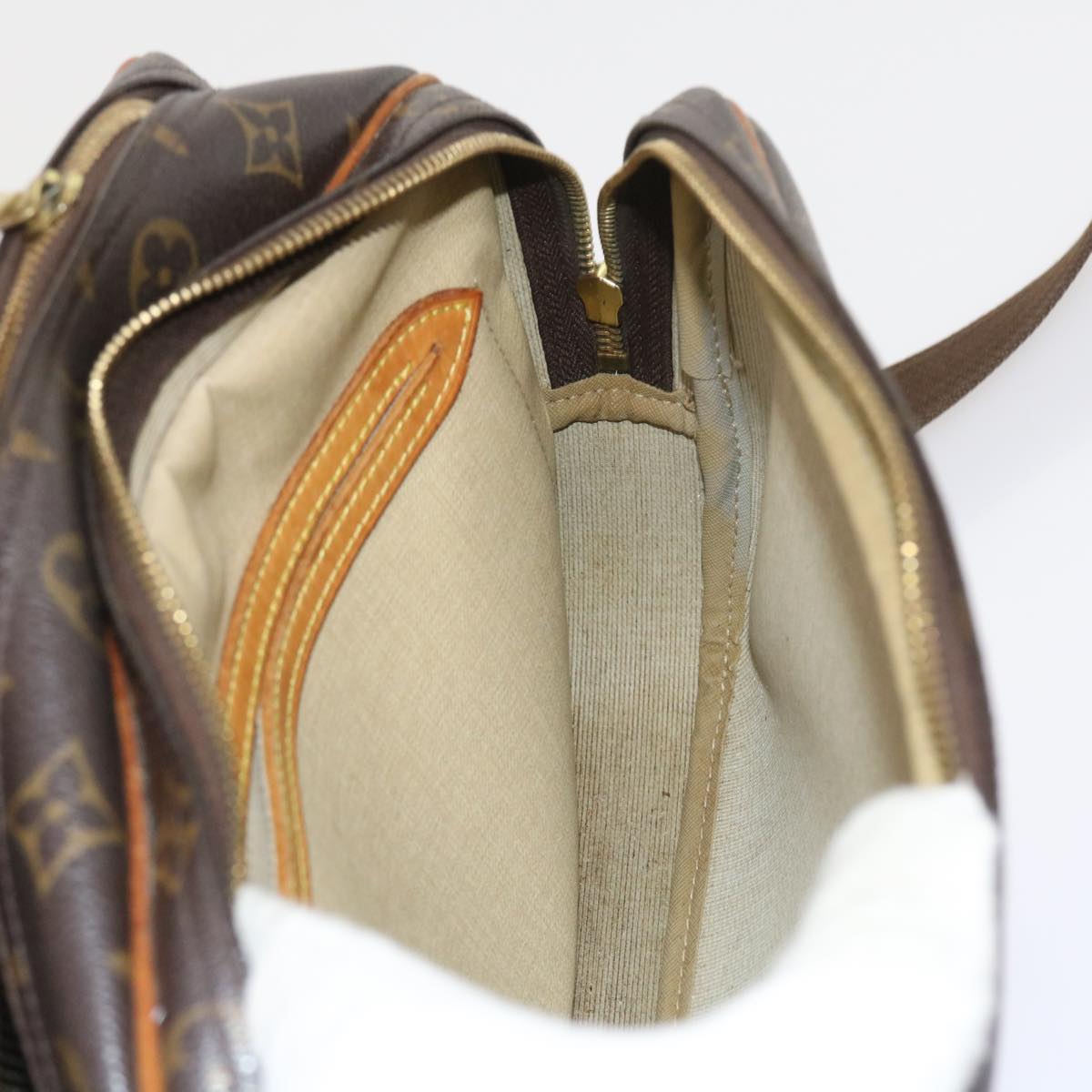 LOUIS VUITTON Monogram Reporter PM Shoulder Bag M45254 LV 55541