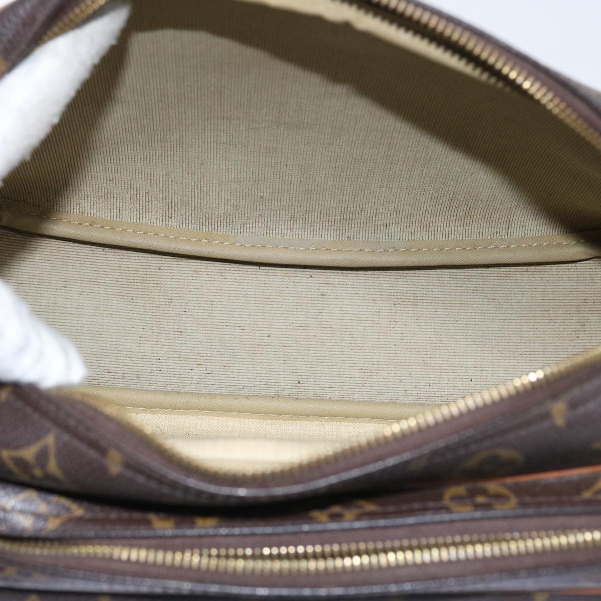 LOUIS VUITTON Monogram Reporter PM Shoulder Bag M45254 LV 55541
