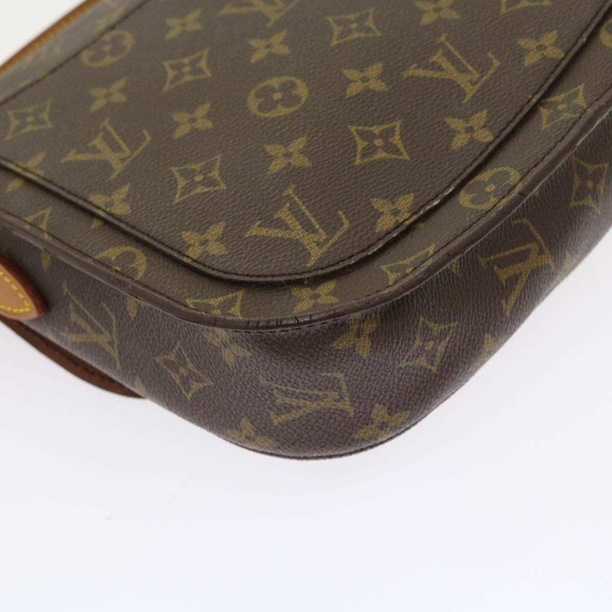 LOUIS VUITTON Monogram Saint Cloud GM Shoulder Bag M51242 LV 55542