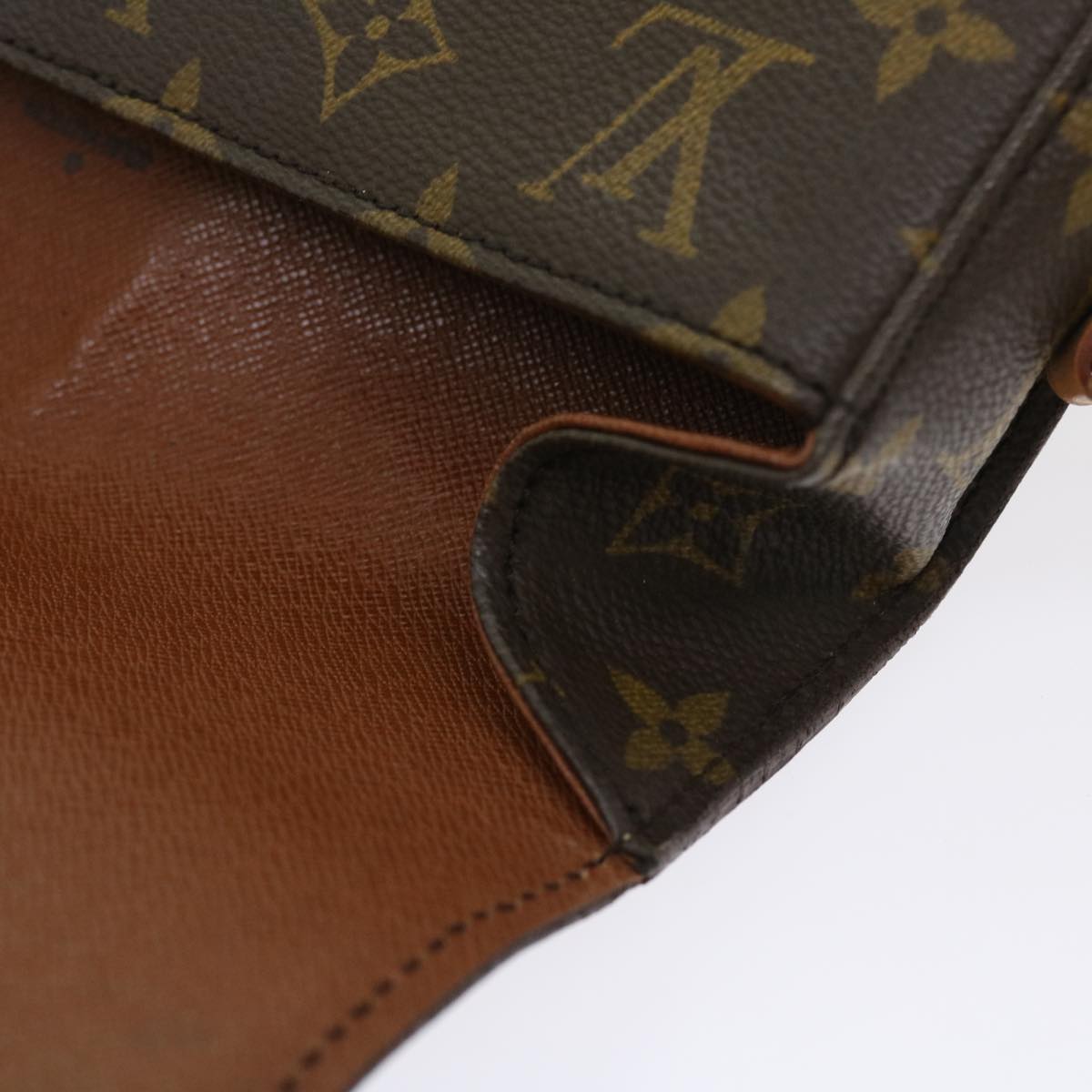 LOUIS VUITTON Monogram Saint Cloud GM Shoulder Bag M51242 LV 55542