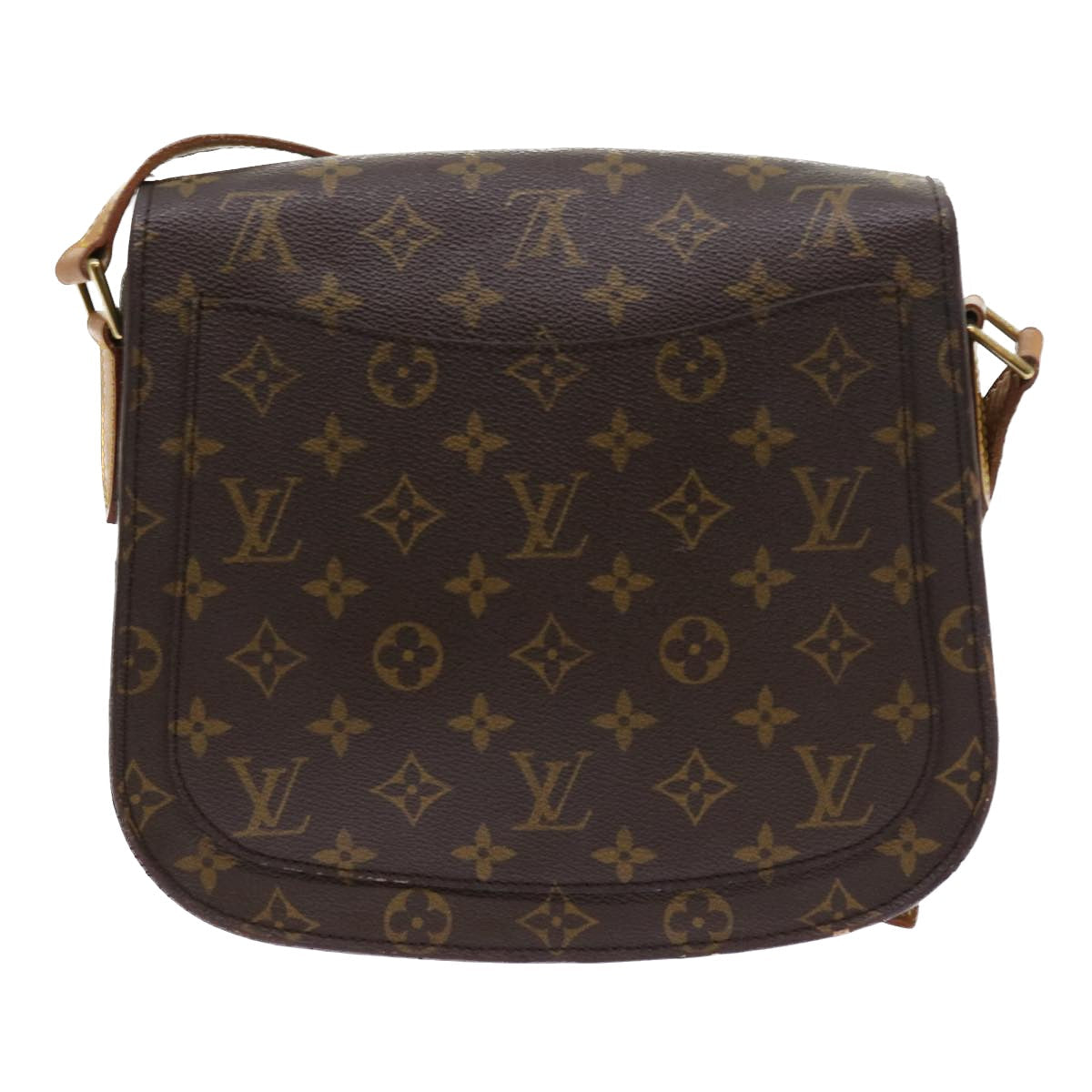 LOUIS VUITTON Monogram Saint Cloud GM Shoulder Bag M51242 LV 55542