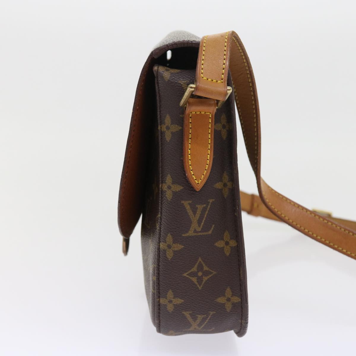 LOUIS VUITTON Monogram Saint Cloud GM Shoulder Bag M51242 LV 55542