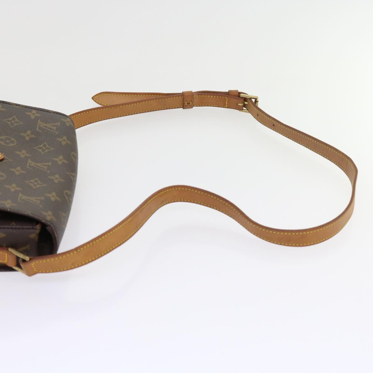 LOUIS VUITTON Monogram Saint Cloud GM Shoulder Bag M51242 LV 55542