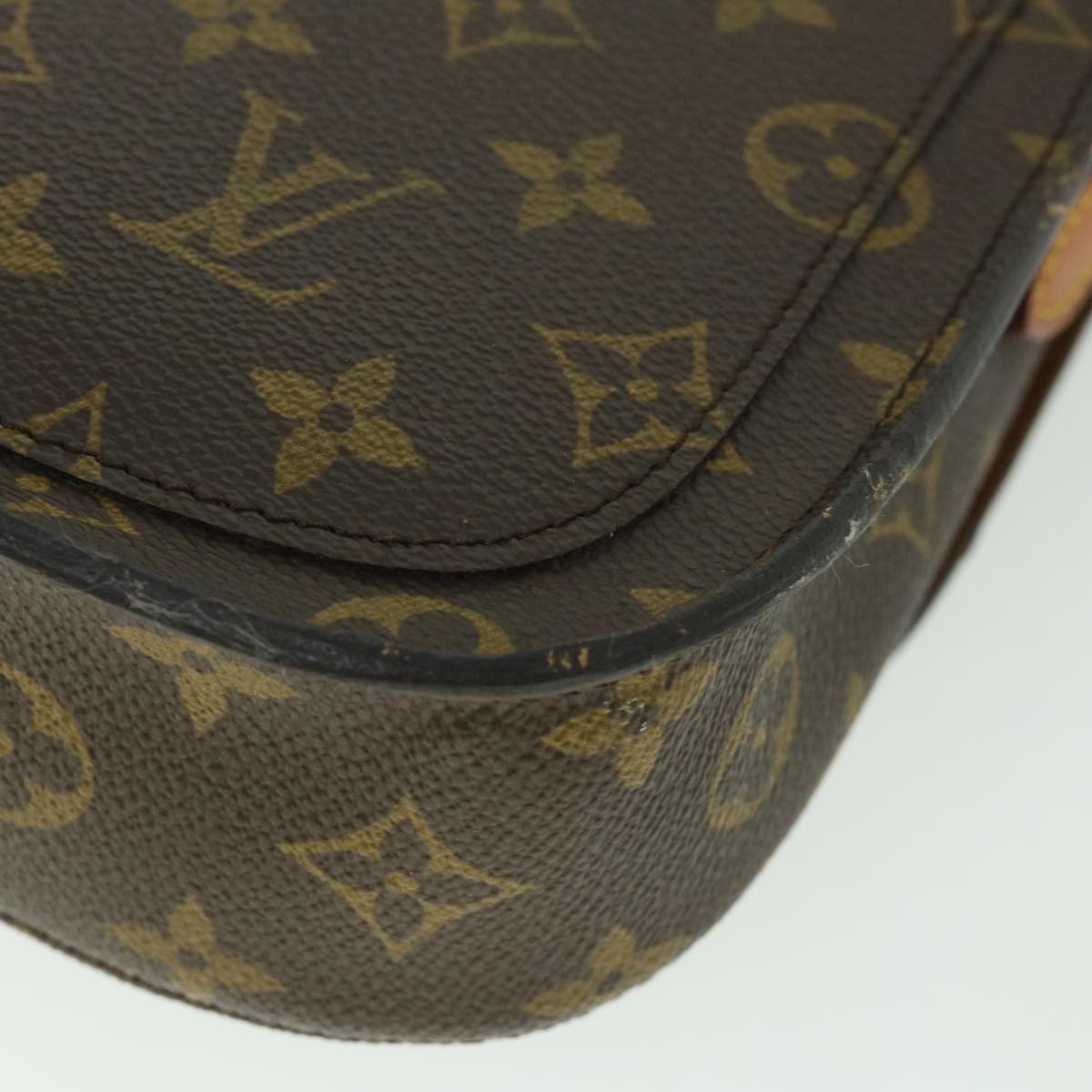 LOUIS VUITTON Monogram Saint Cloud MM Shoulder Bag Vintage M51243 LV 55545
