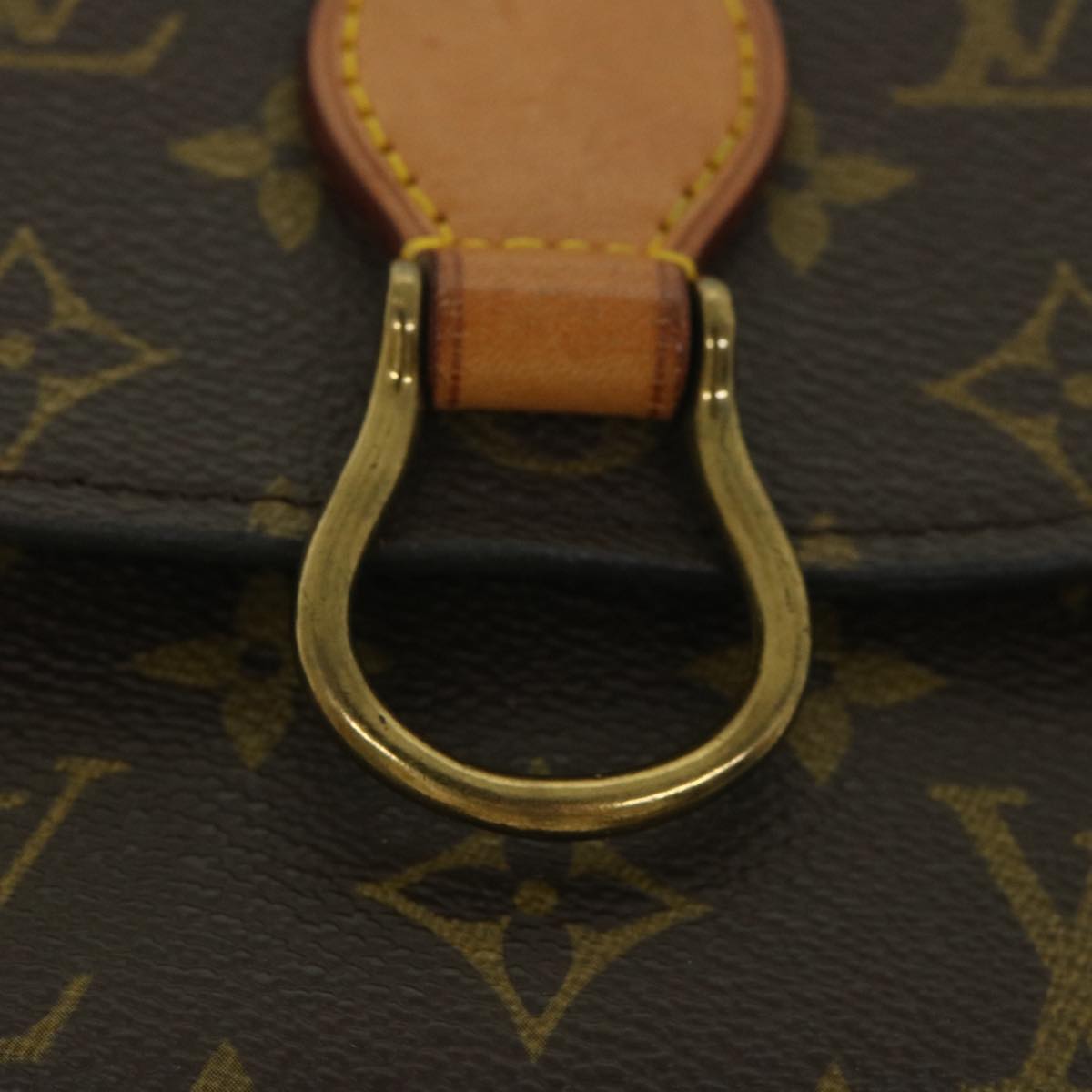 LOUIS VUITTON Monogram Saint Cloud MM Shoulder Bag Vintage M51243 LV 55545