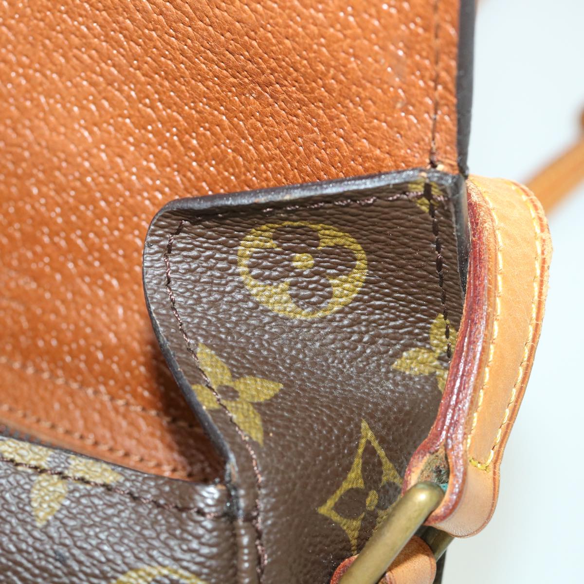 LOUIS VUITTON Monogram Saint Cloud MM Shoulder Bag Vintage M51243 LV 55545