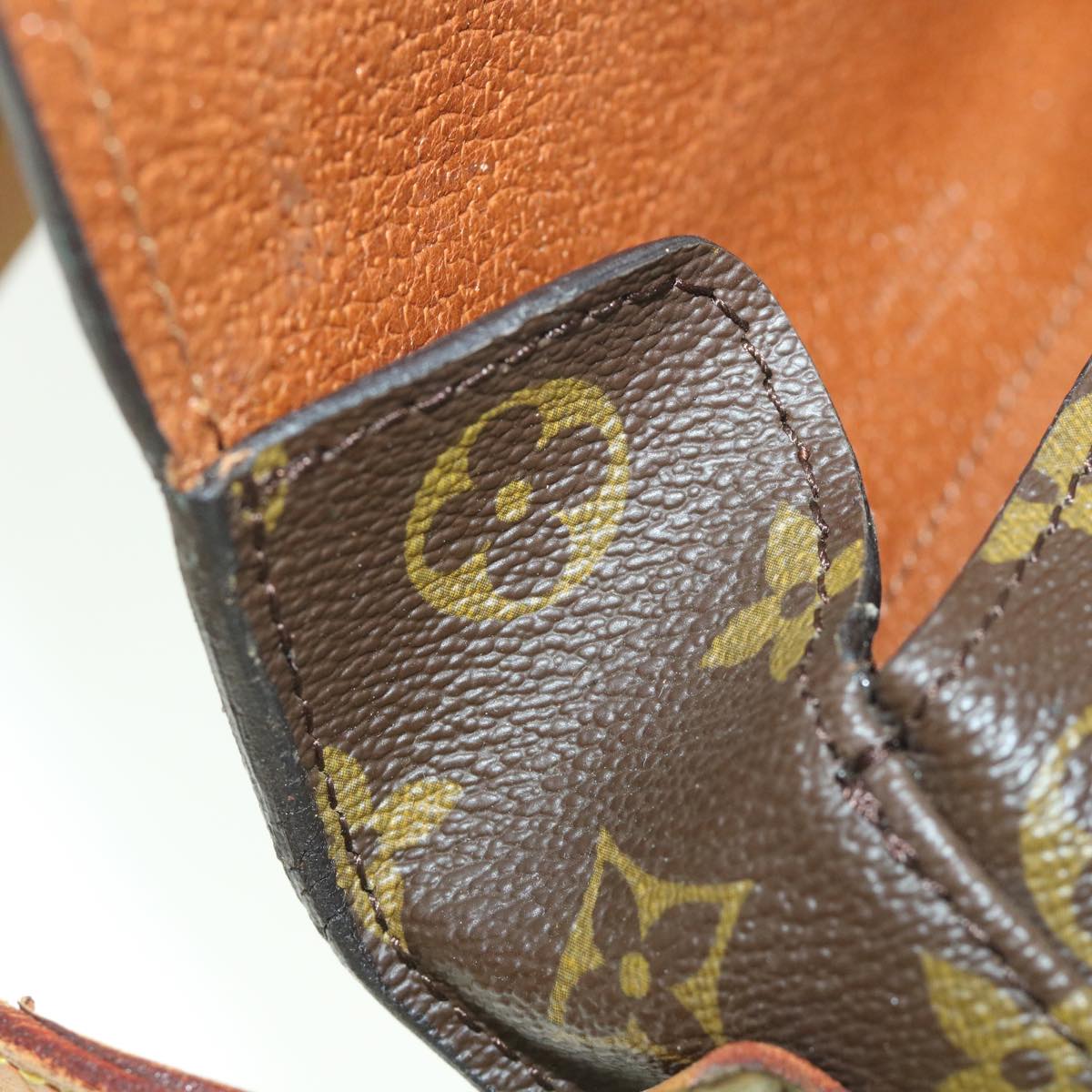 LOUIS VUITTON Monogram Saint Cloud MM Shoulder Bag Vintage M51243 LV 55545