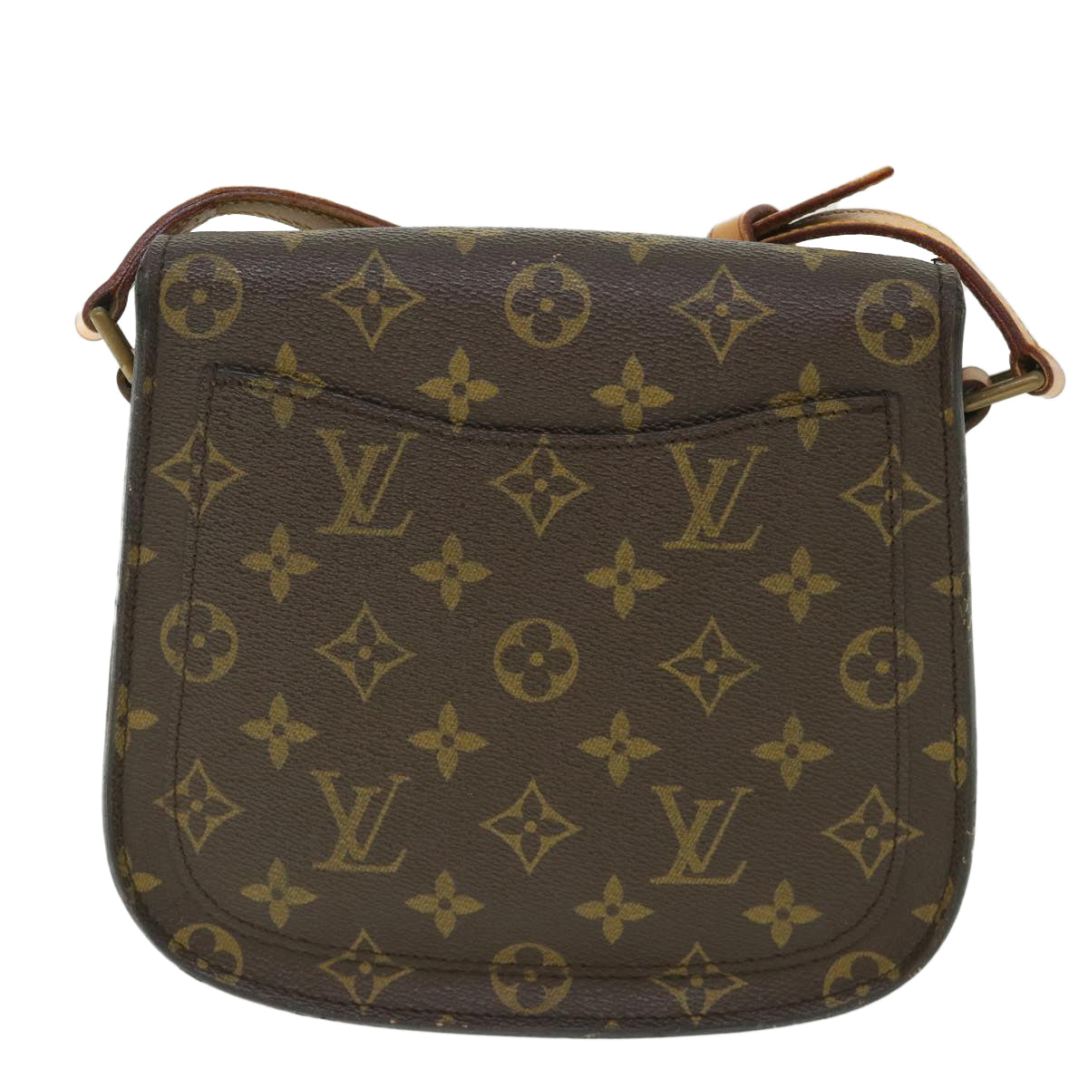 LOUIS VUITTON Monogram Saint Cloud MM Shoulder Bag Vintage M51243 LV 55545