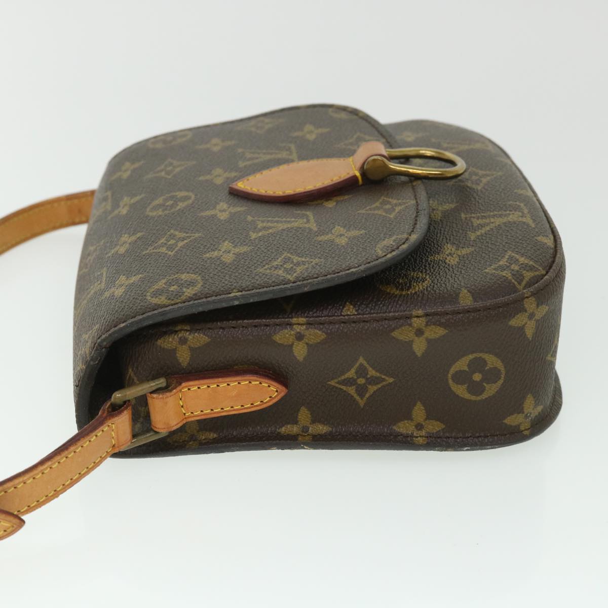 LOUIS VUITTON Monogram Saint Cloud MM Shoulder Bag Vintage M51243 LV 55545
