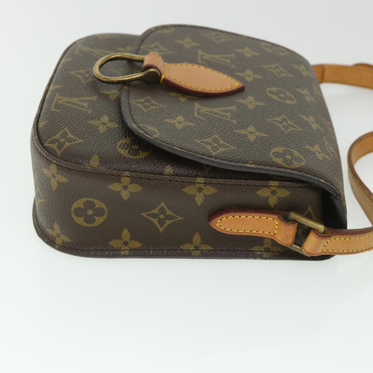 LOUIS VUITTON Monogram Saint Cloud MM Shoulder Bag Vintage M51243 LV 55545
