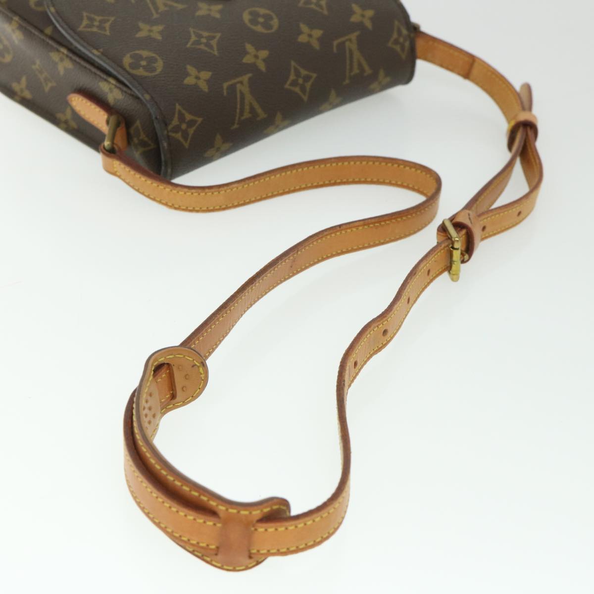 LOUIS VUITTON Monogram Saint Cloud MM Shoulder Bag Vintage M51243 LV 55545