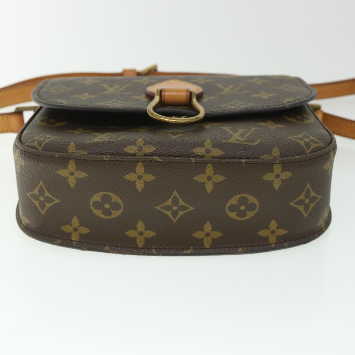 LOUIS VUITTON Monogram Saint Cloud MM Shoulder Bag Vintage M51243 LV 55545