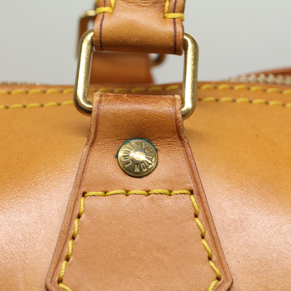 LOUIS VUITTON Nomad Leather Speedy 30 Hand Bag Beige M85392 LV 55551