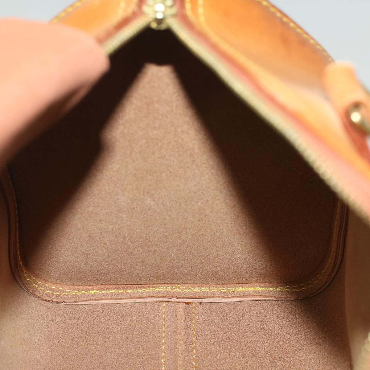 LOUIS VUITTON Nomad Leather Speedy 30 Hand Bag Beige M85392 LV 55551