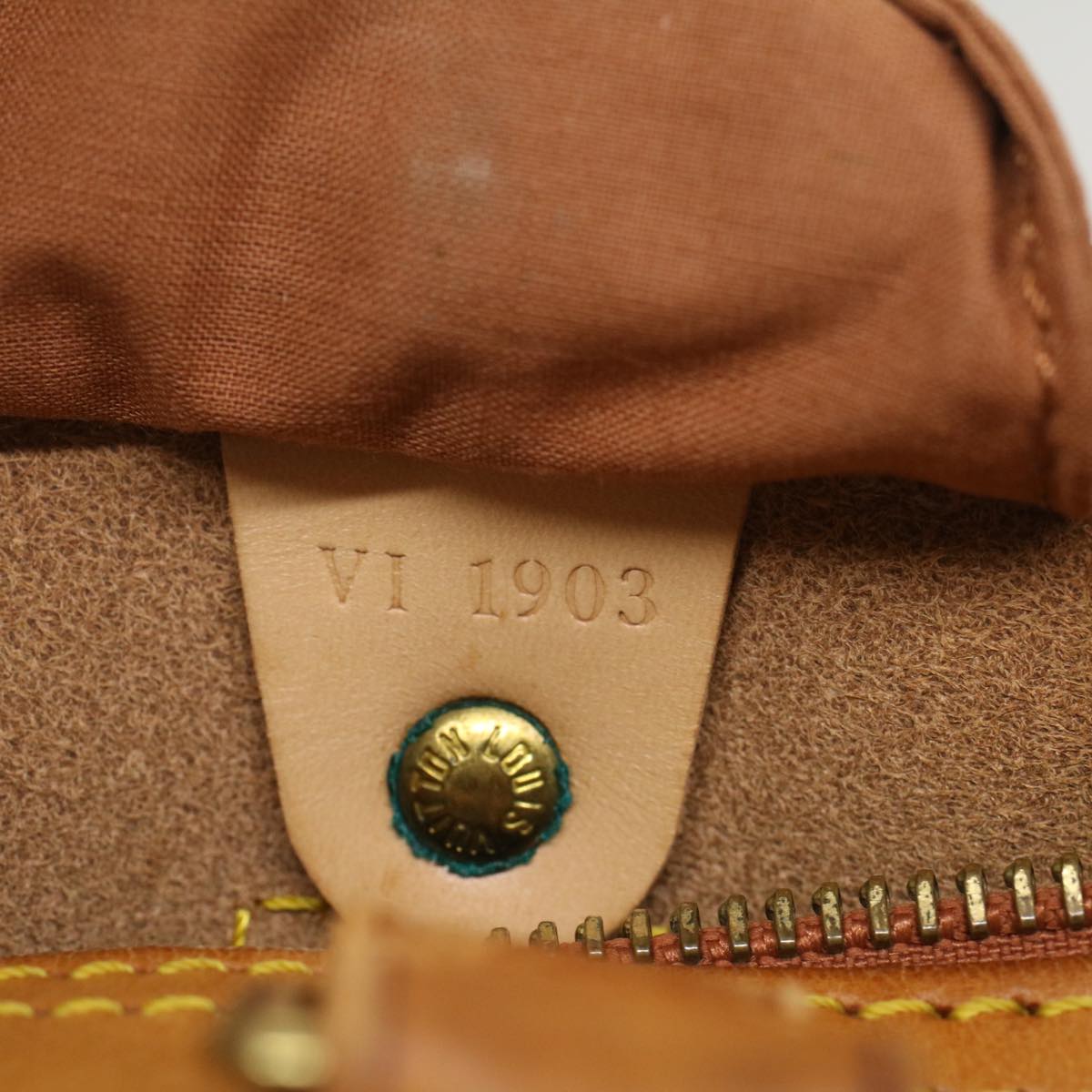 LOUIS VUITTON Nomad Leather Speedy 30 Hand Bag Beige M85392 LV 55551