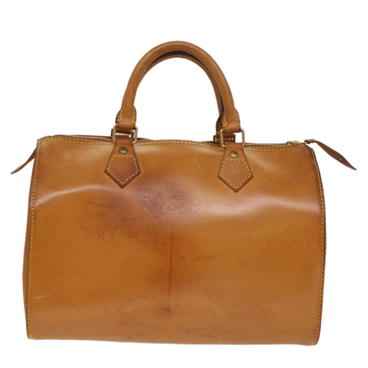 LOUIS VUITTON Nomad Leather Speedy 30 Hand Bag Beige M85392 LV 55551