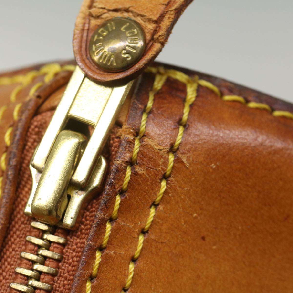 LOUIS VUITTON Nomad Leather Speedy 30 Hand Bag Beige M85392 LV 55551