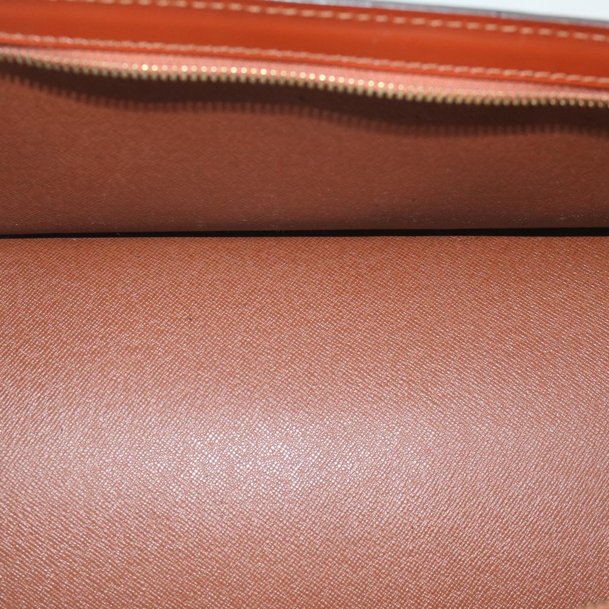 LOUIS VUITTON Epi Sac Triangle Hand Bag Brown M52093 LV 55553
