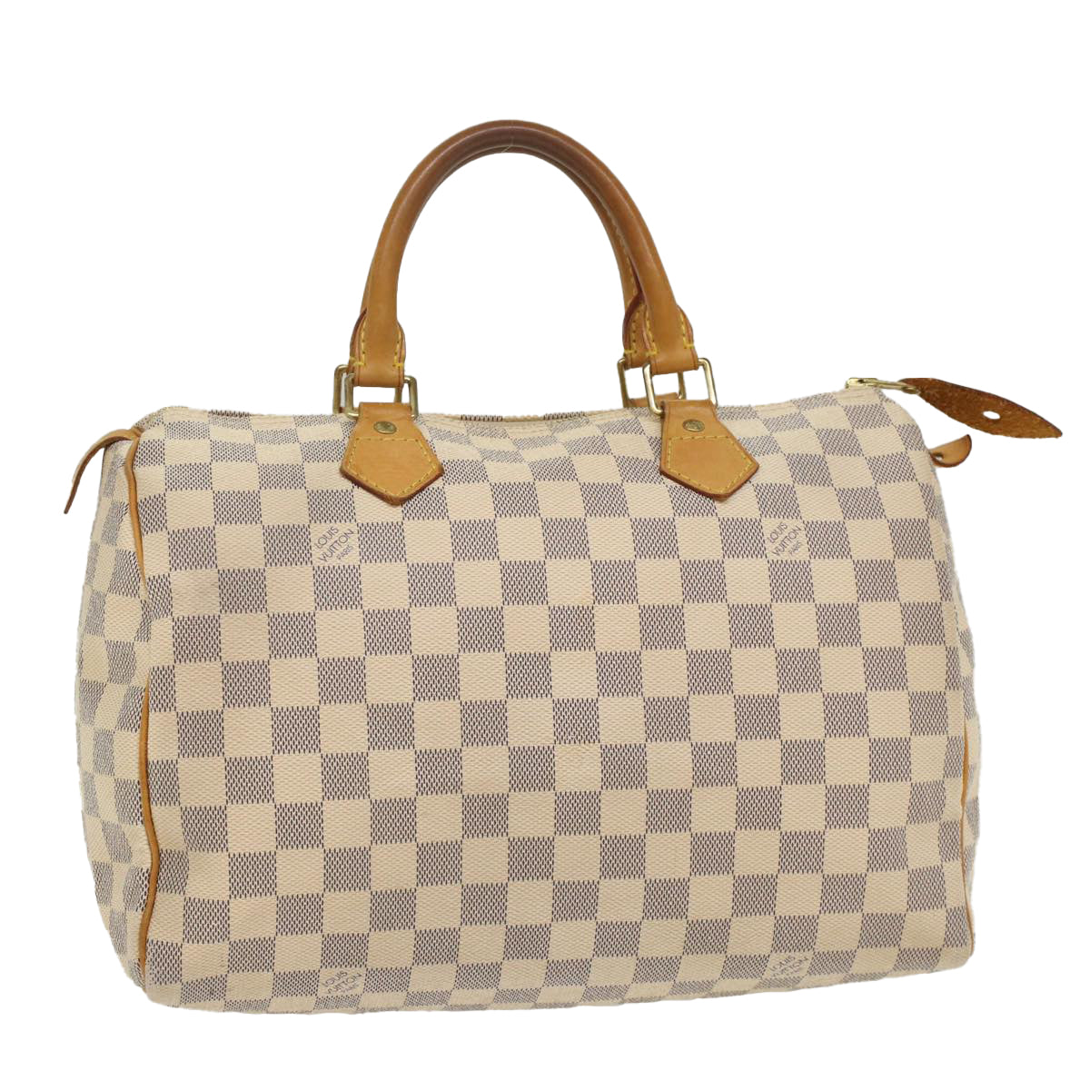 LOUIS VUITTON Damier Azur Speedy 30 Hand Bag N41533 LV 55563