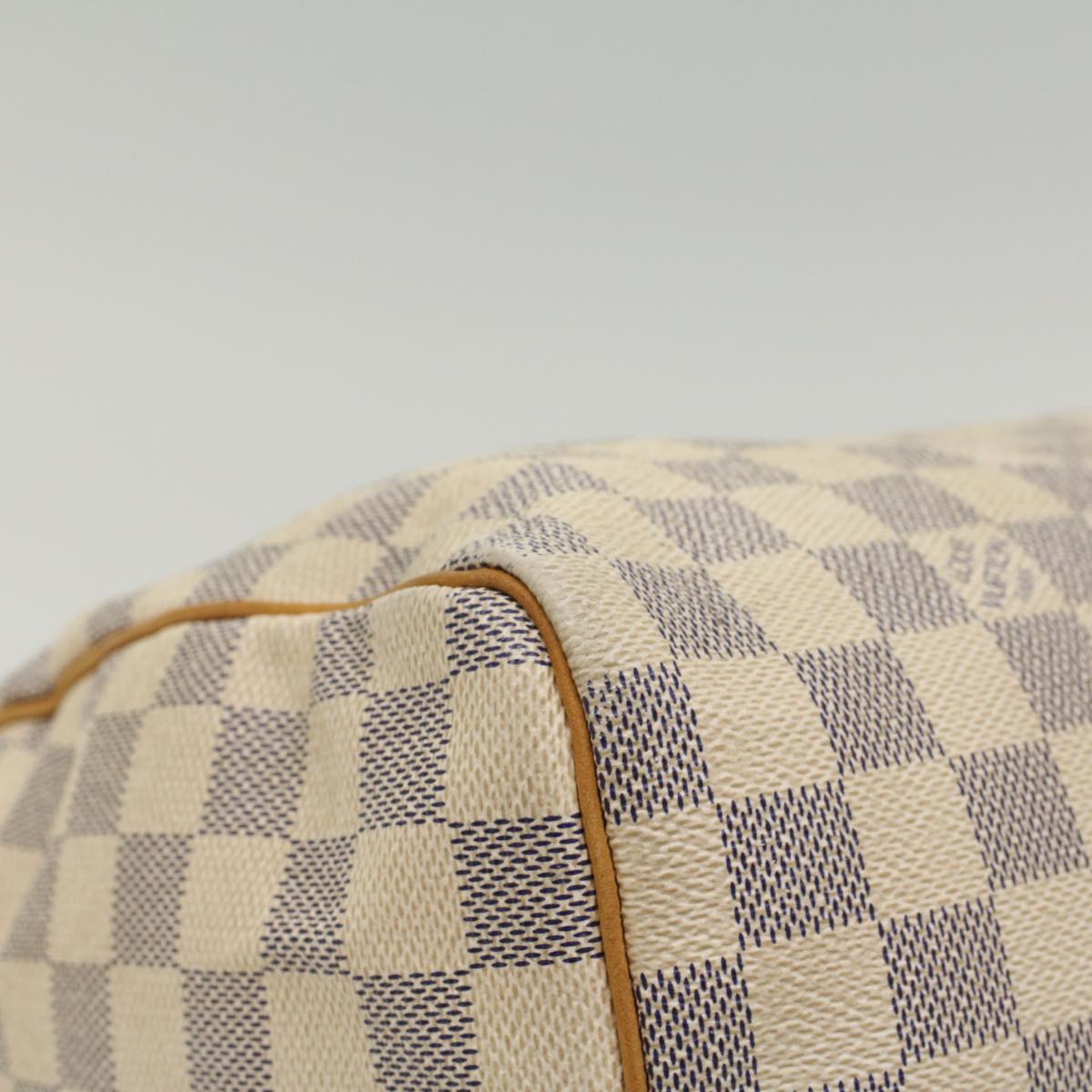 LOUIS VUITTON Damier Azur Speedy 30 Hand Bag N41533 LV 55563