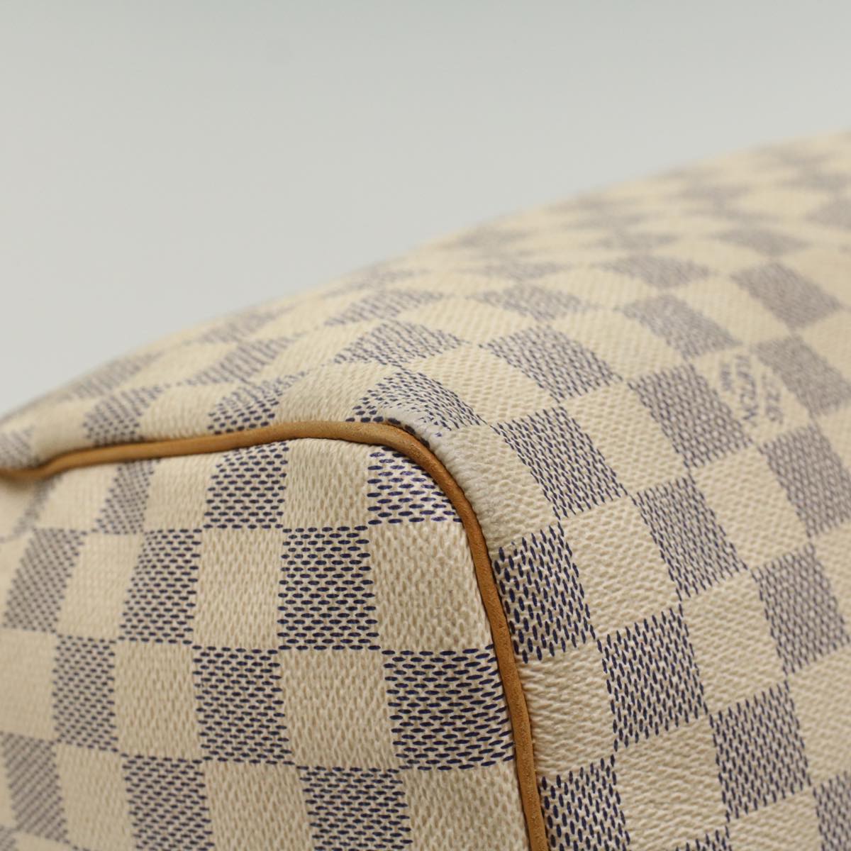 LOUIS VUITTON Damier Azur Speedy 30 Hand Bag N41533 LV 55563