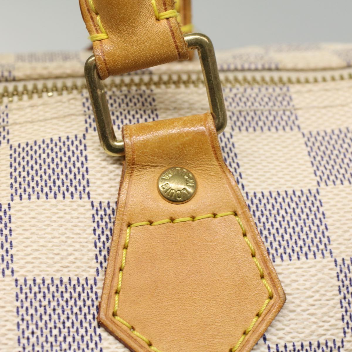 LOUIS VUITTON Damier Azur Speedy 30 Hand Bag N41533 LV 55563